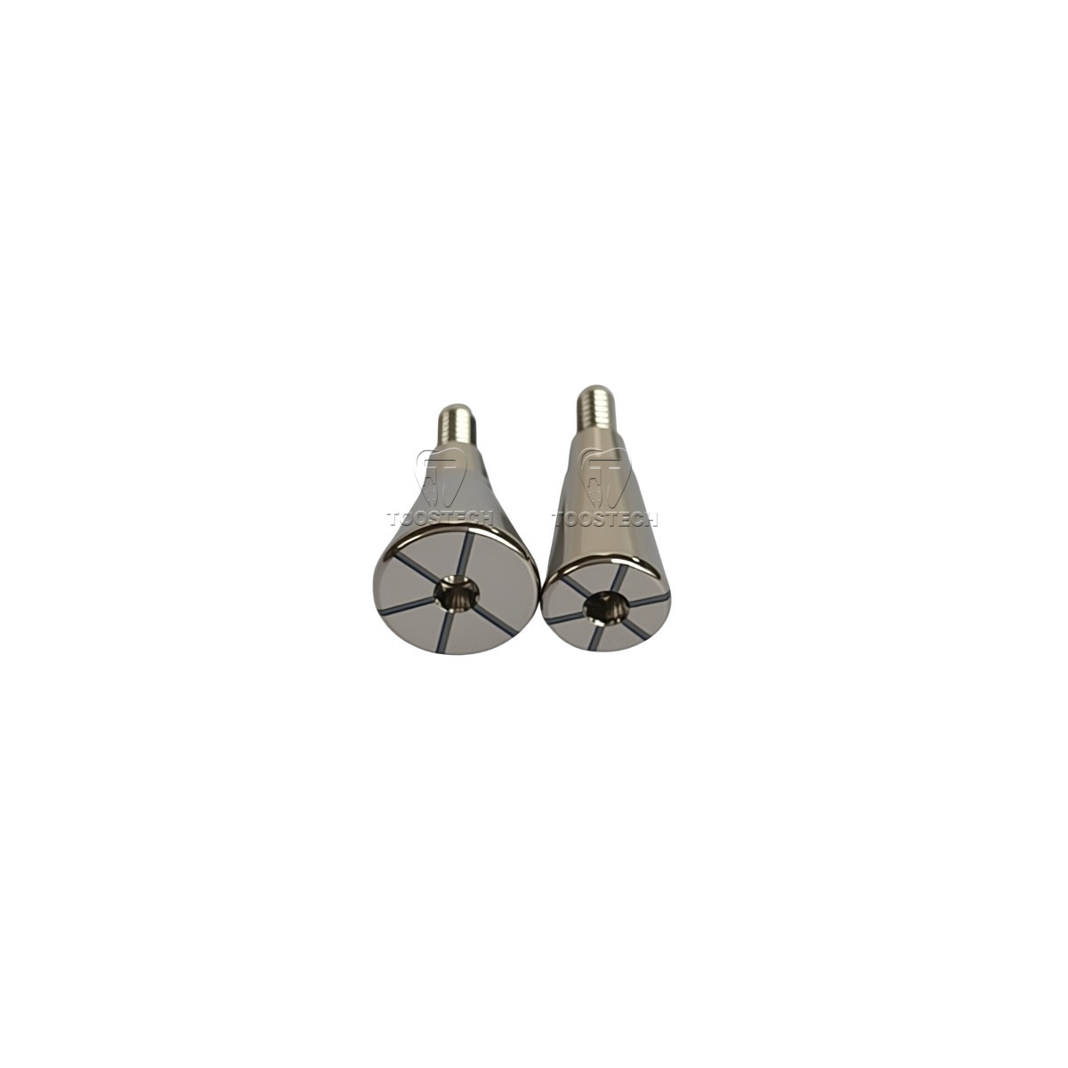 6pcs Titanium healing abutment compatible with ICX