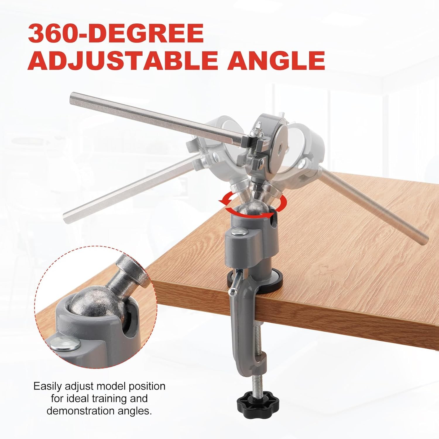 USA Dental Typodont Dentoform Mounting Pole Fits Kilgore Nissin Columbia Frasaco