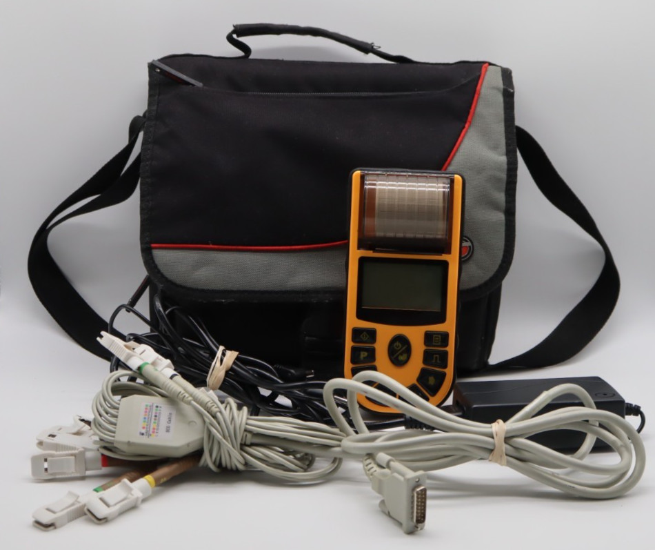 CONTEC Single channel ECG Machine EKG ECG80A 12 leads electrocardiograph USA