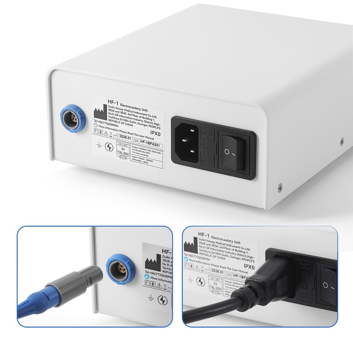Dental Electro Surgery Unit Electricity Knife Electrosurgery System 10 Electrode