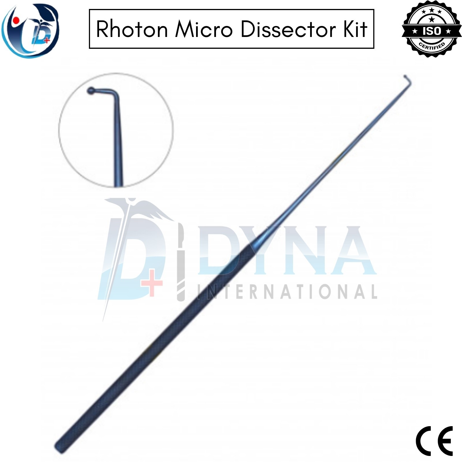 Rhoton Micro Dissector Expanded 19 Pc Set Stainless Steel With Premium Mesh Box