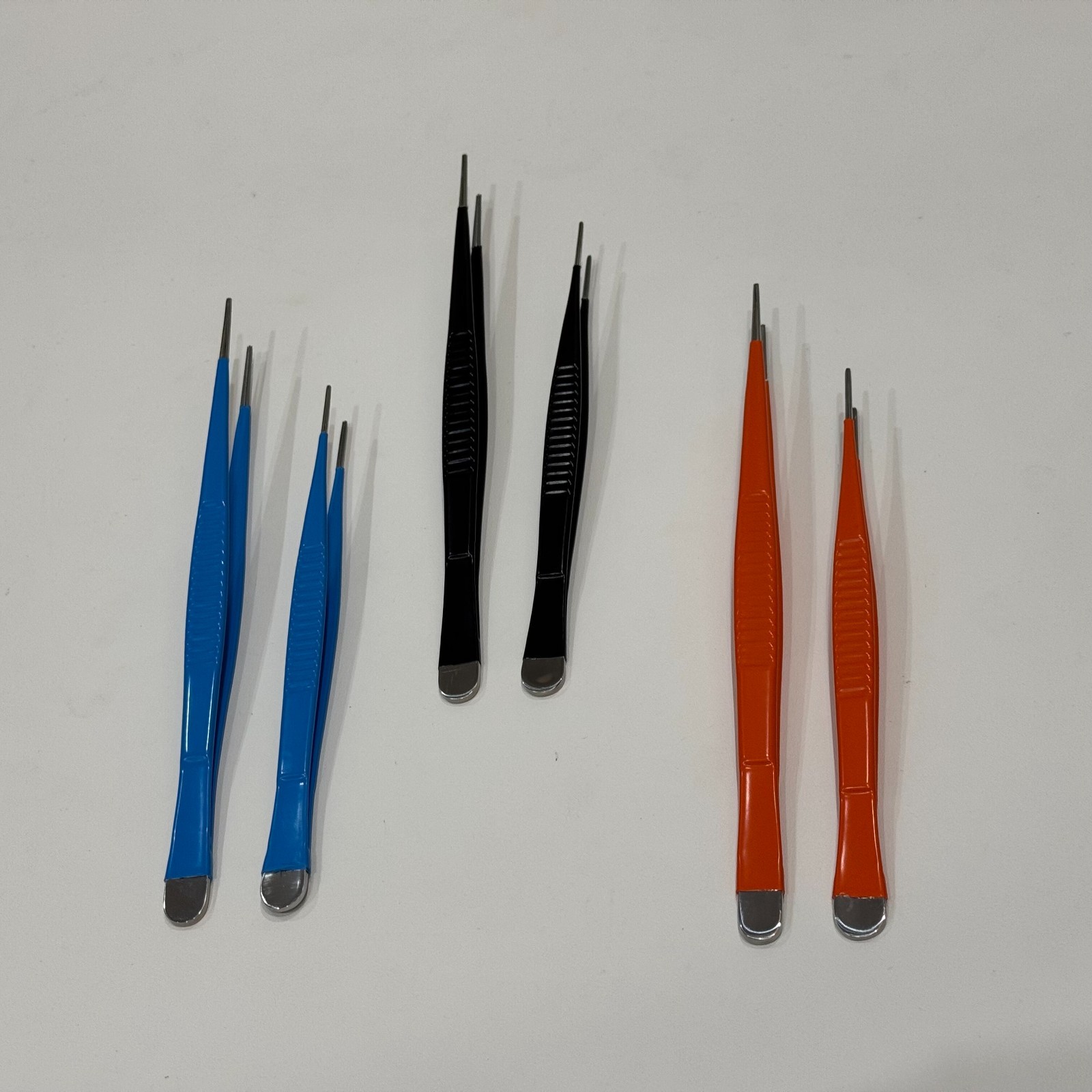 DeBakey Tissue Forceps 6 PCs Set 20 & 24cm With 2mm tip Insulated Instruments