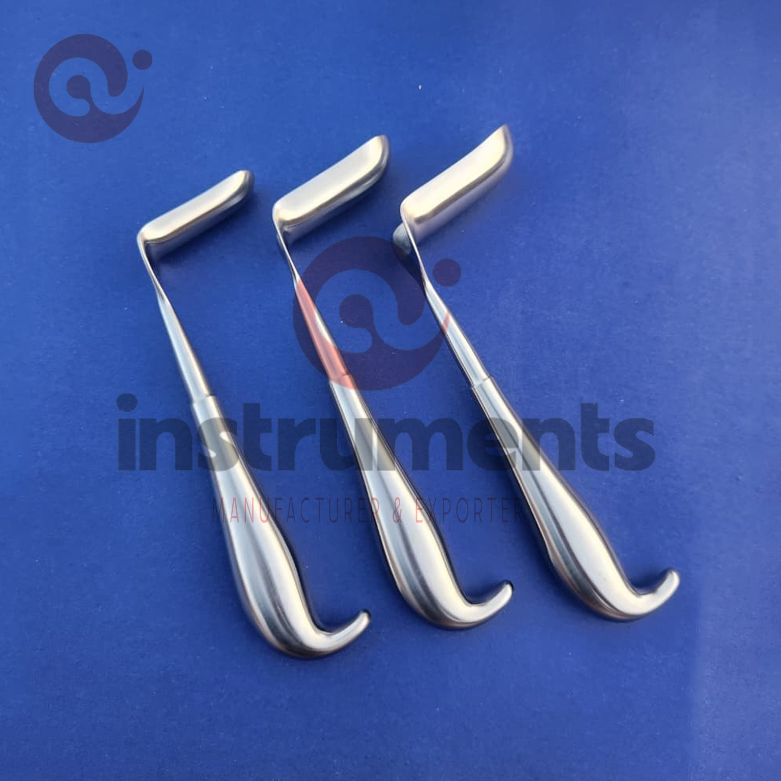 Hill-Ferguson Rectal Retractor 3 Pcs Set Small Medium Large Surgical Instruments