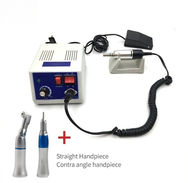 Marathon Dental Lab Micromotor Drill Polish Machine w/ 35K RPM Handpiece 2.35mm