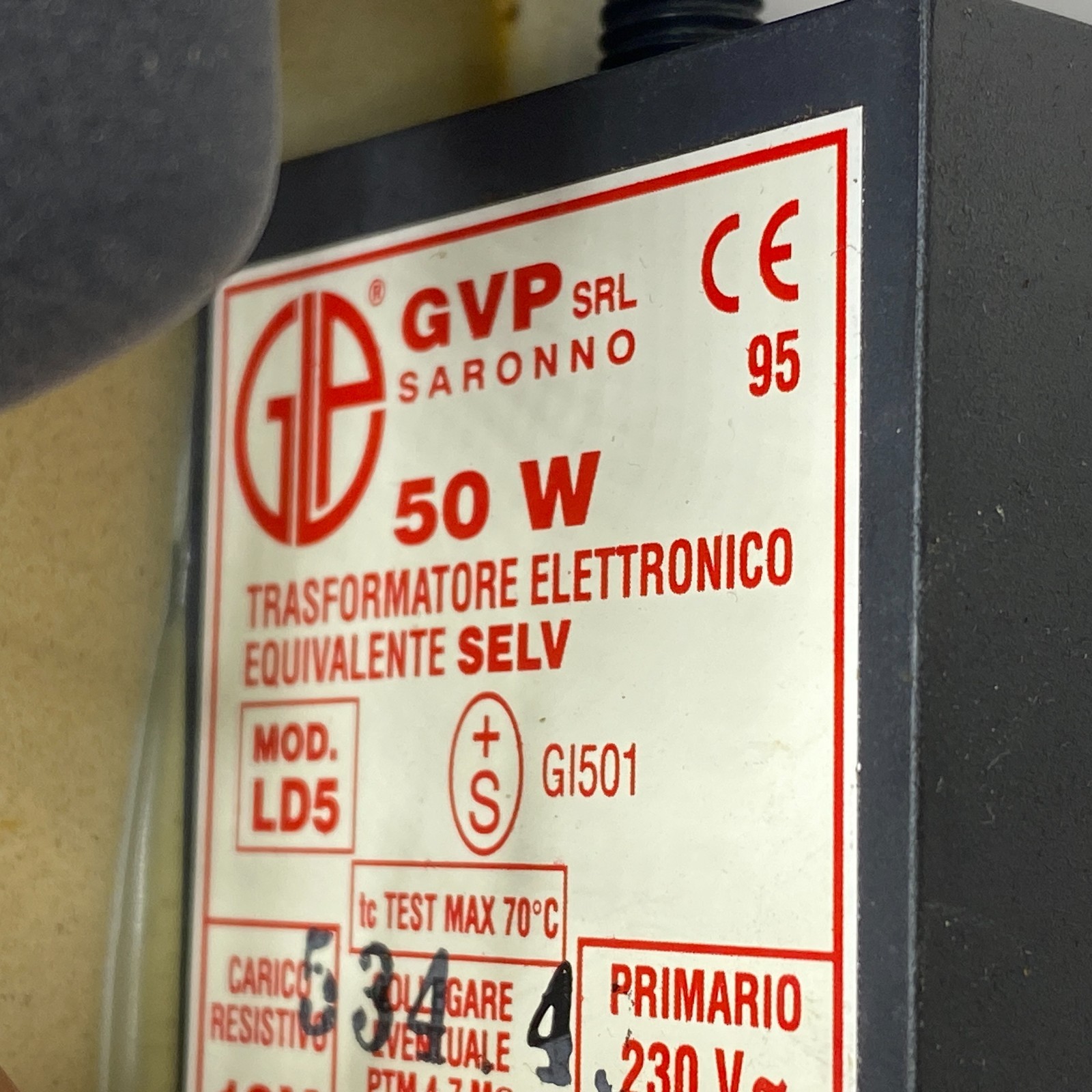 VOLPI AG INTRALUX 20 HE ILLUMINATOR LIGHT SOURCE 230V 50/60HZ 27W 315mA 27924