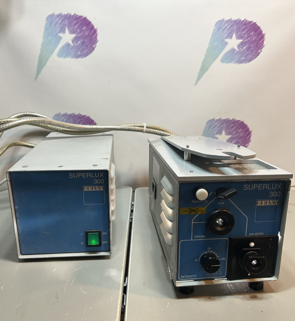 Zeiss Superlux 300 Light source and Transformer for Surgical Microscope – Bulb!