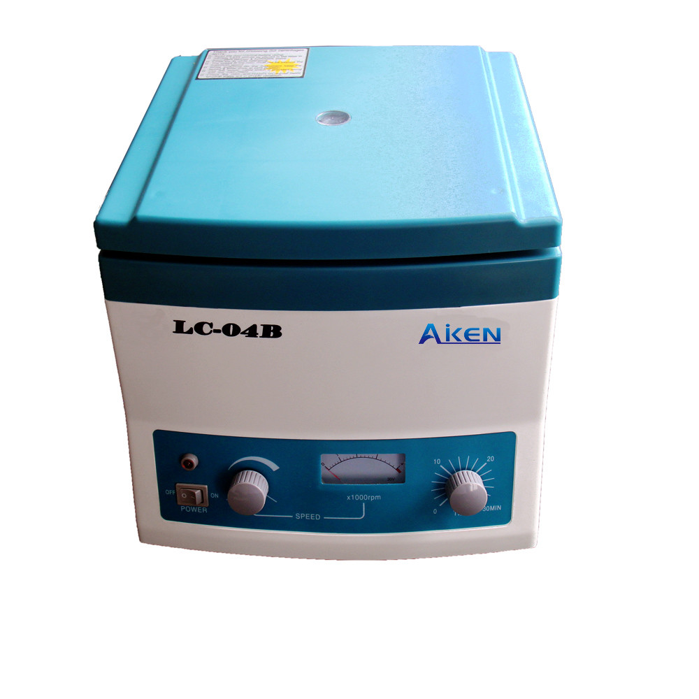 Angle Rotor Capacity Low Speed Centrifuge (LC-04B) Max Speed 4000 RPM