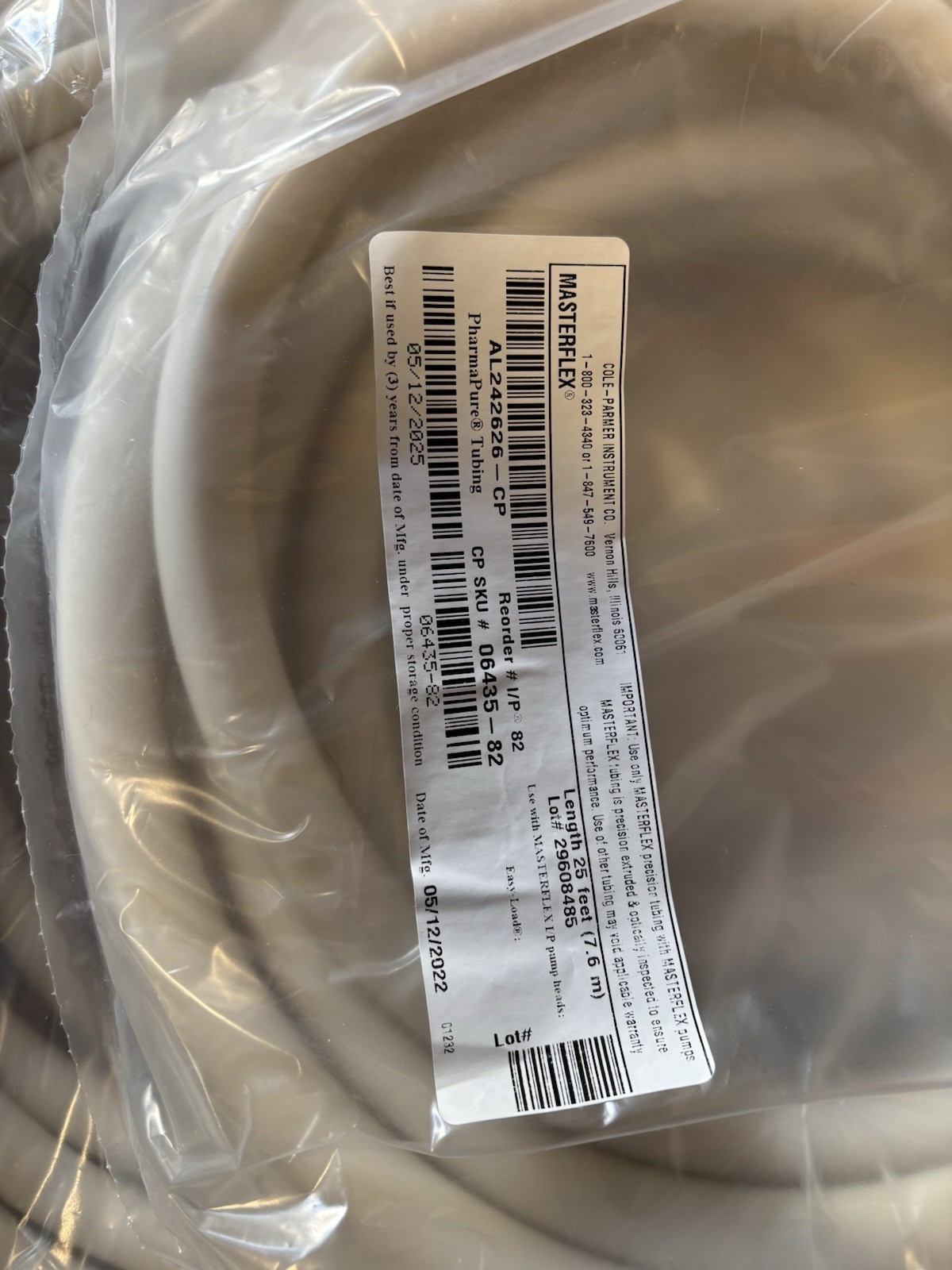 Master flex Pump Tubing #06435-82
