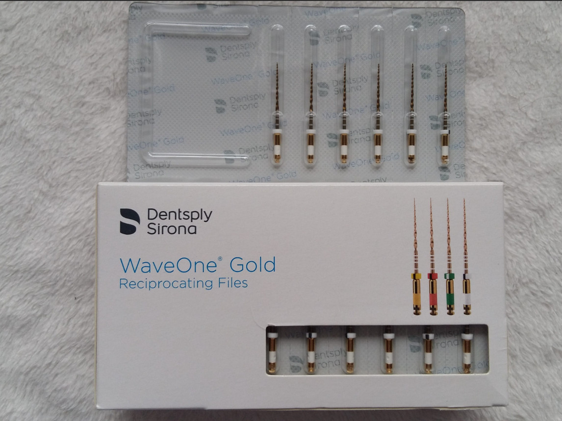 Waveone Gold Wave One Endodontic File Root Canal Dentsply 6pcs/Pk