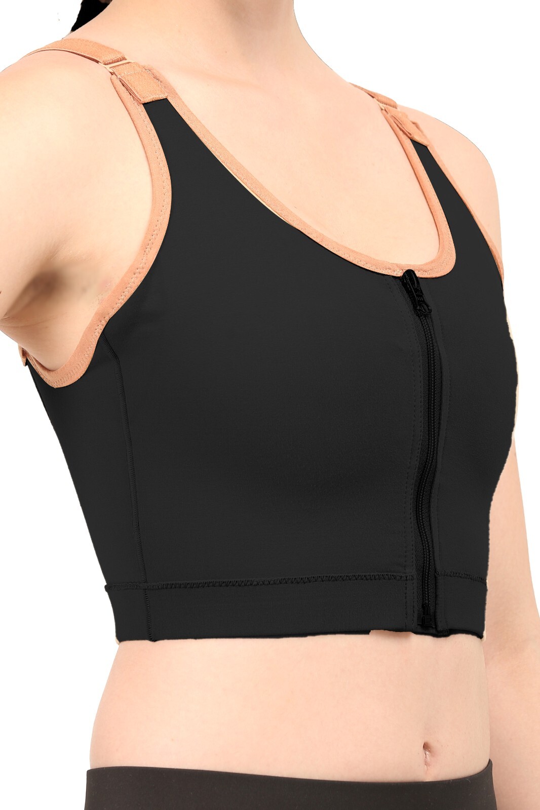 Post Surgical Medical Compression Bra |MODERATE COMPRESSION| Shoulder Adjustable
