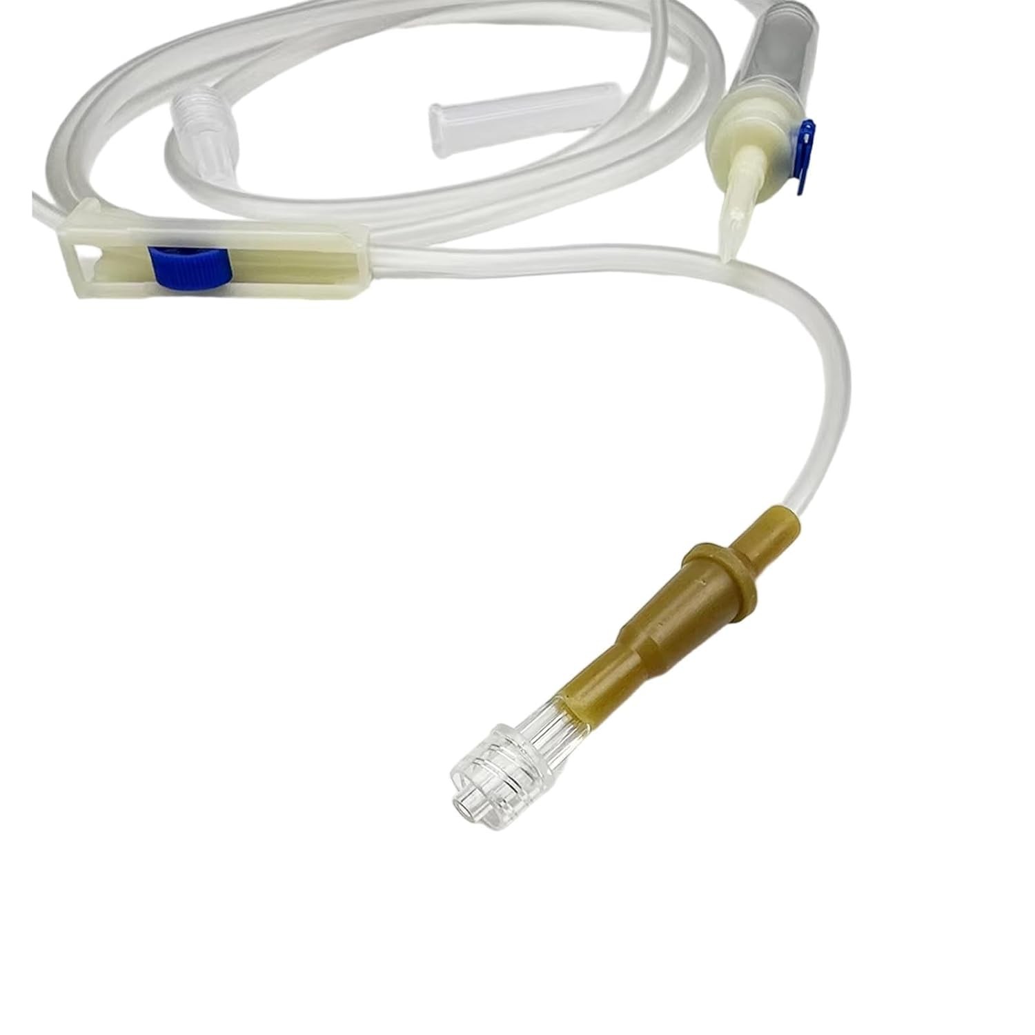 10-50Pcs Portable IV / Veterinary Infusion Set Parts With 72Soft Tubing Tool NEW
