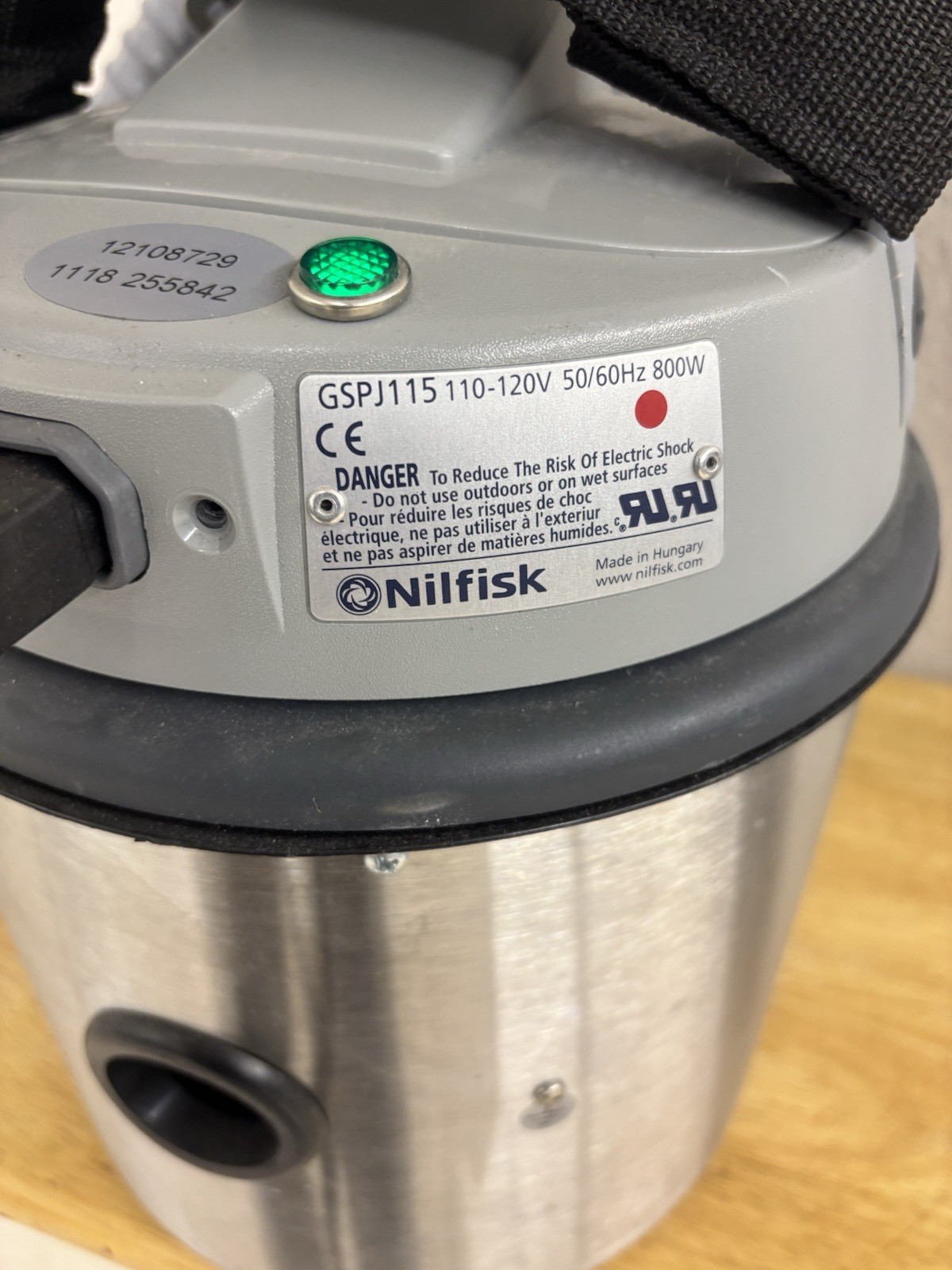 Nilfisk HoverMatt Air Supply Unit GSPJ115 110-120V 50/60Hz 800W