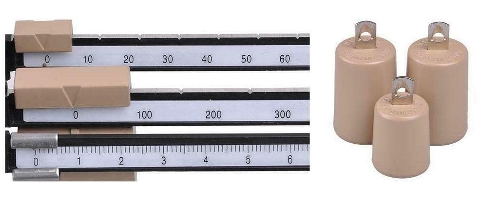 Triple Beam Balance Mechanical Lab Scale 2610g/0.1g with Stainless Steel Weig…