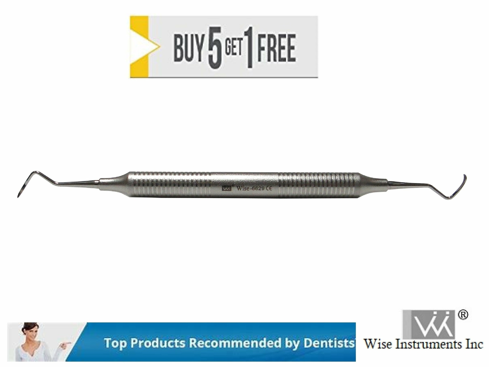 Dental Periodontal Scaler N129 Scaler. Hygienist instruments
