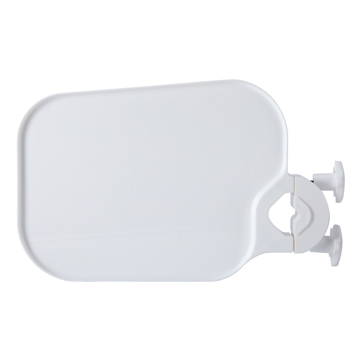Universal Plastic Post-Mounted Dental Chair Shelf Tray for Square Scaler Unit