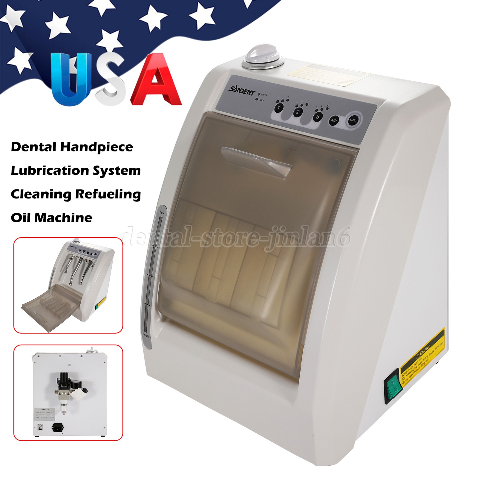 Dental Handpiece Maintenance Cleaner System Oiling Machine /Prophy Handpiece
