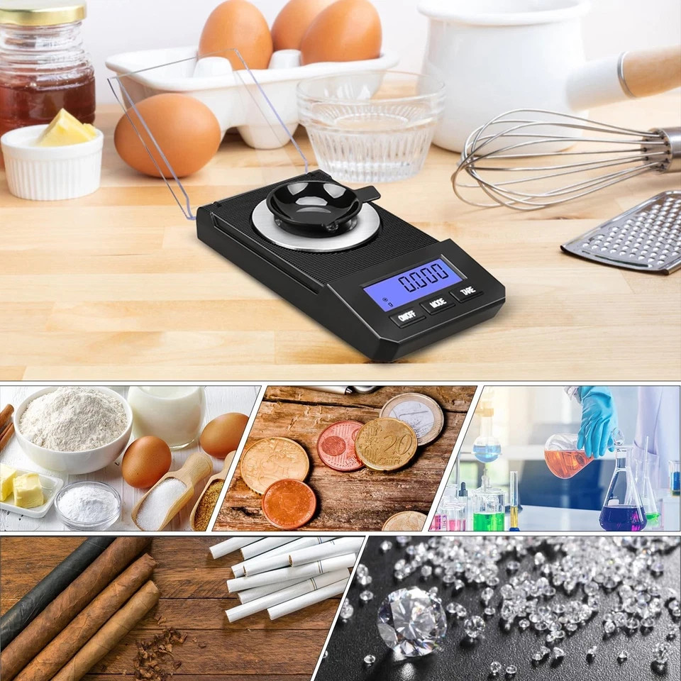 FN-50 Milligram Scale 50g/0.001g High Precision Mg Scale, Portable Jewelry Scale
