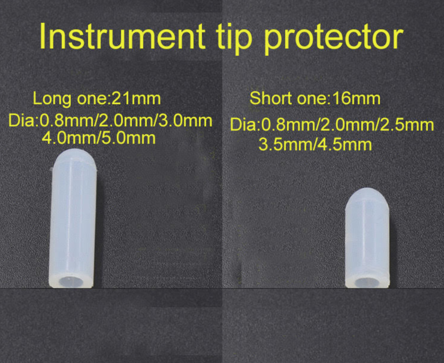 Medical/Surgical Instrument Guard/Tip Protector Autoclavable 20 pk short or long