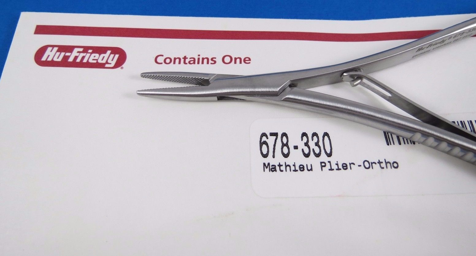 Mathieu Narrow Tip Orthodontic Plier 678-330 HU FRIEDY
