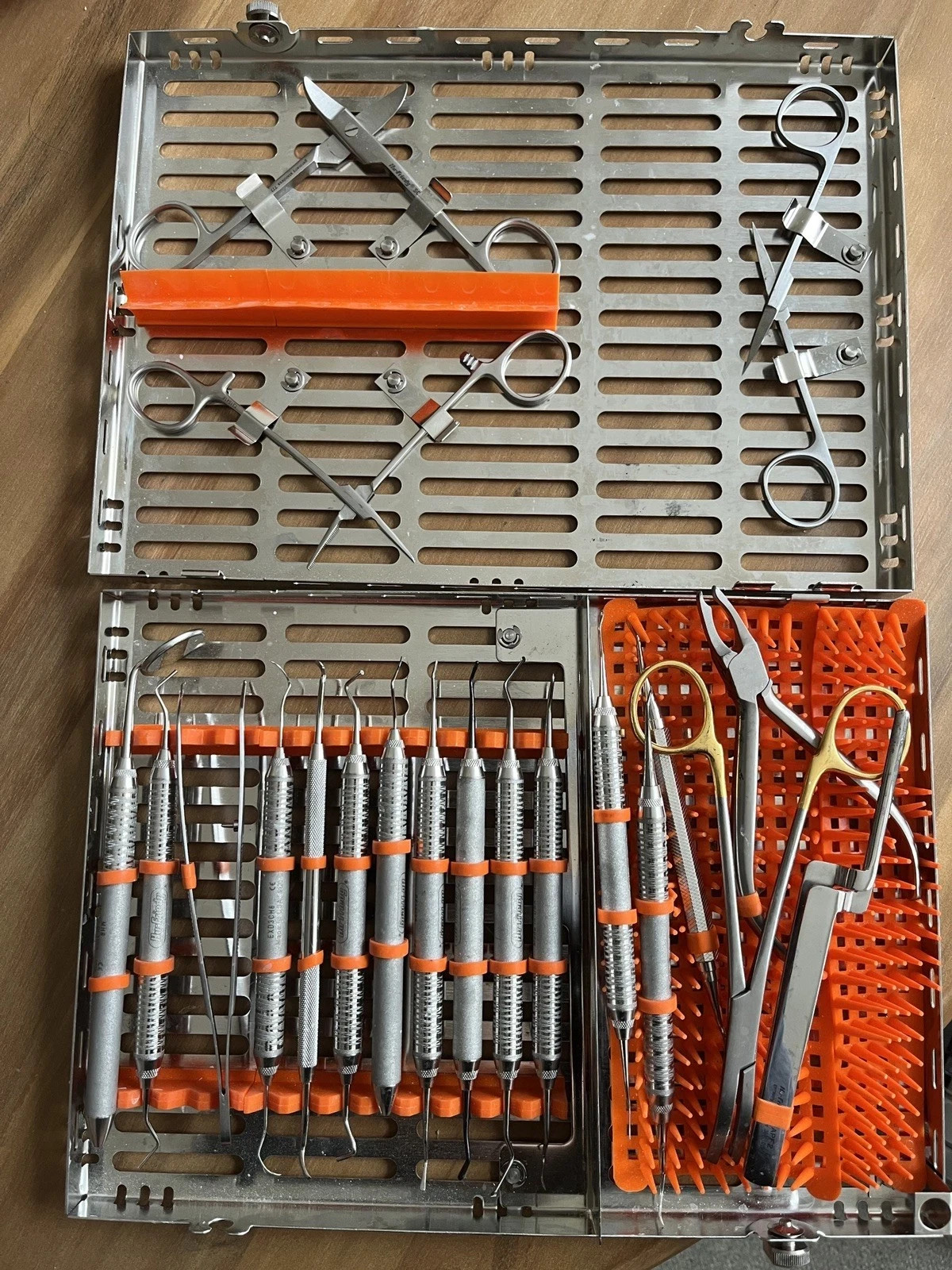 Hu-Friedy Crown and Bridge Instruments with Sterilization Casette