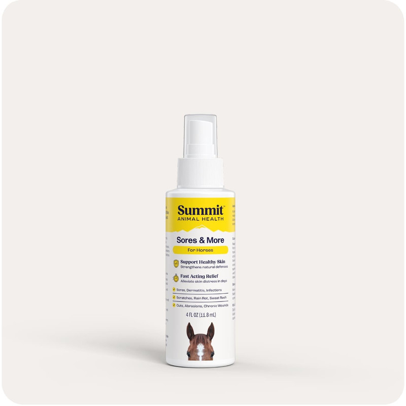 Summit Animal Health Summit Equine Sores More Spray All-Natural Horse Wound