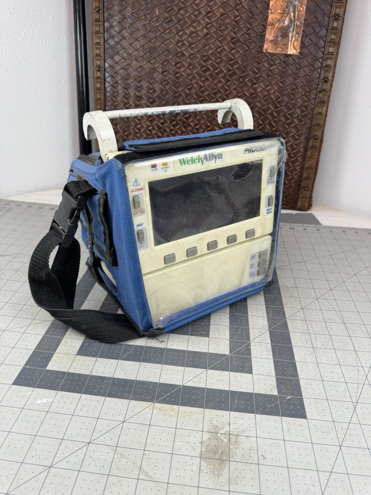 Welch Allyn ProPaq Encore 202EL Monitor “NO” Power Cord