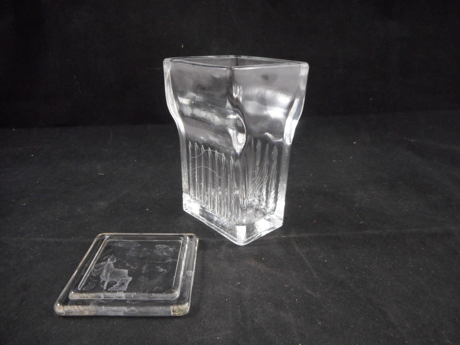WHEATON Glass 16 Slide Staining Jar with Cover 47 x 26 x 79mm 900620 1/PACK