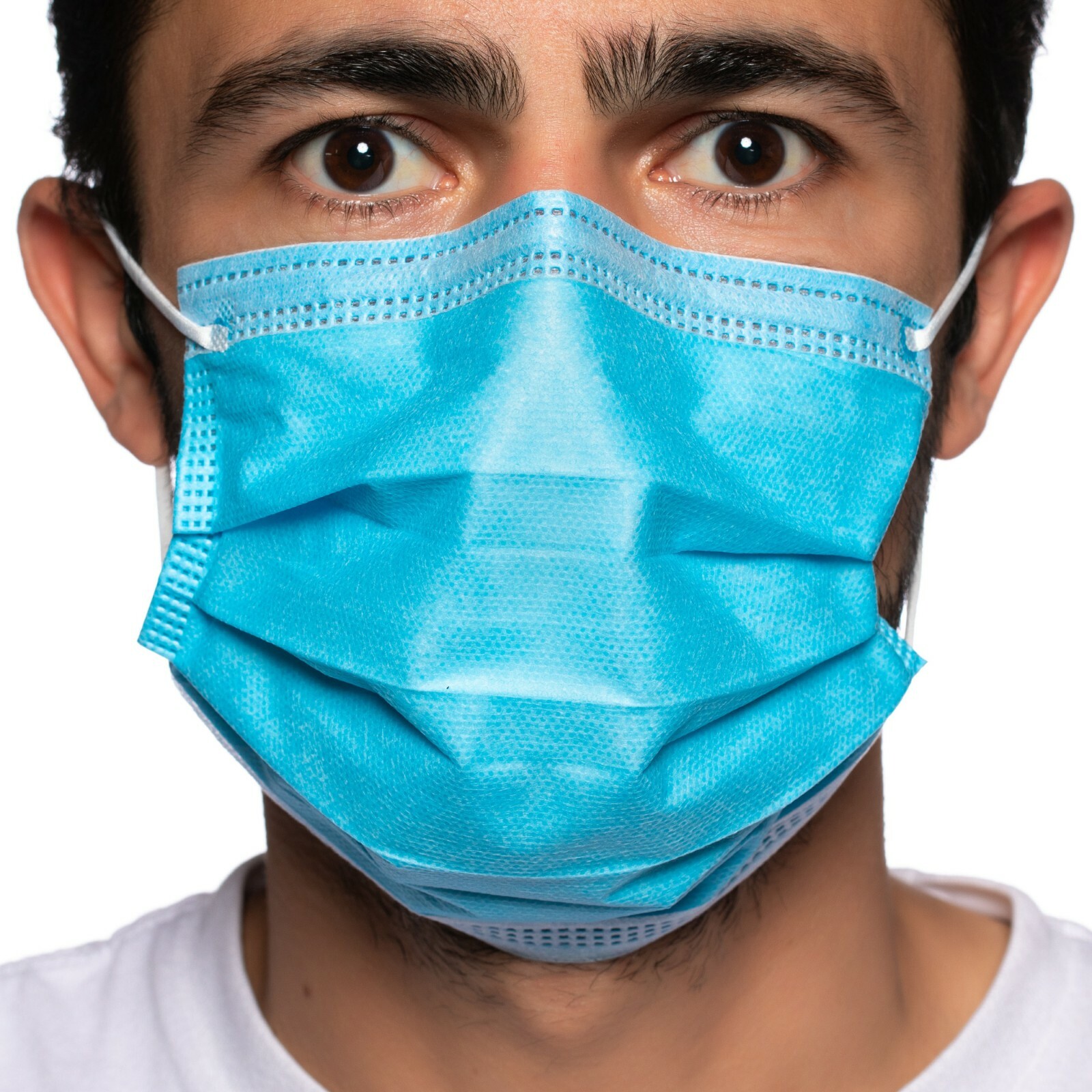 200 ASTM Level 3 4-Ply Disposable Medical Surgical Face Blue Masks (4 Box of 50)