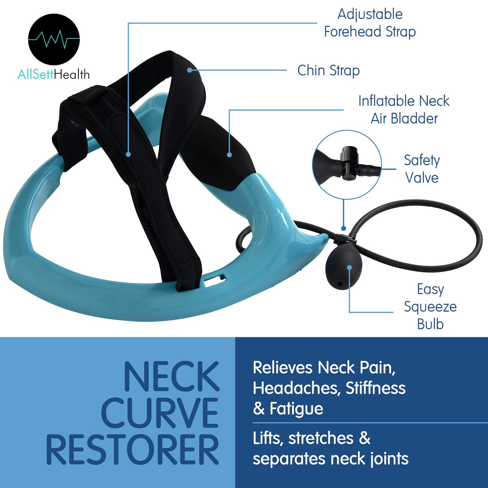 Posture Neck Exercising Cervical Spine Hydrator Pump 1 Count (Pack of 1)