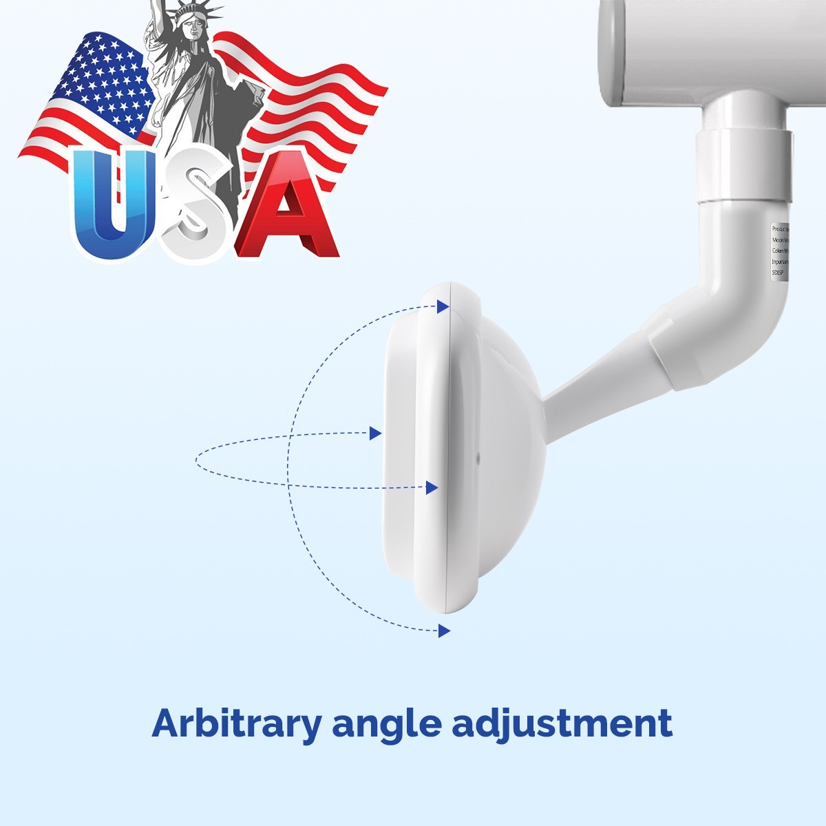 Dental Chair LED Oral Light 8000-40000lux 5-level adjustable color temperature