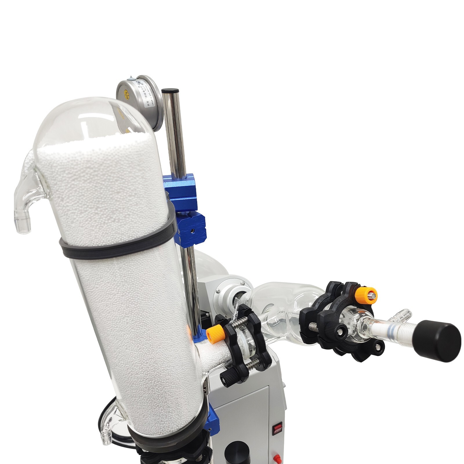 5L Explosion-Proof Rotary Evaporator w/3L Recovery Bottle,110V Lab Rotavapor Bat