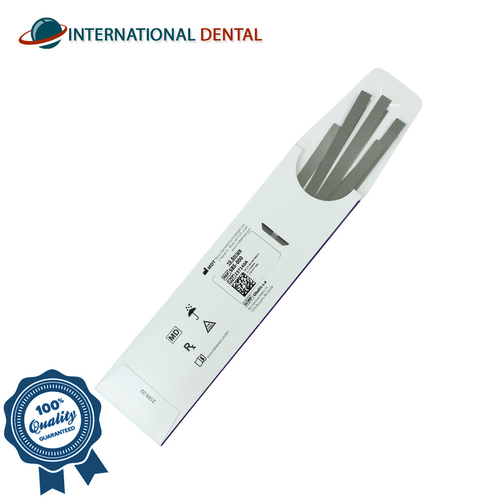 Dental MDT Serrated Saw One Sided Finishing Strips – 10pcs Stainless Steel