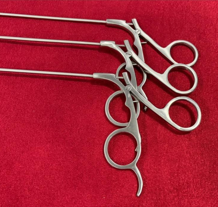 3-nos Laparoscopic PCNL Alligator Forceps 9FR 40cm Endoscopy Reusable Instrument