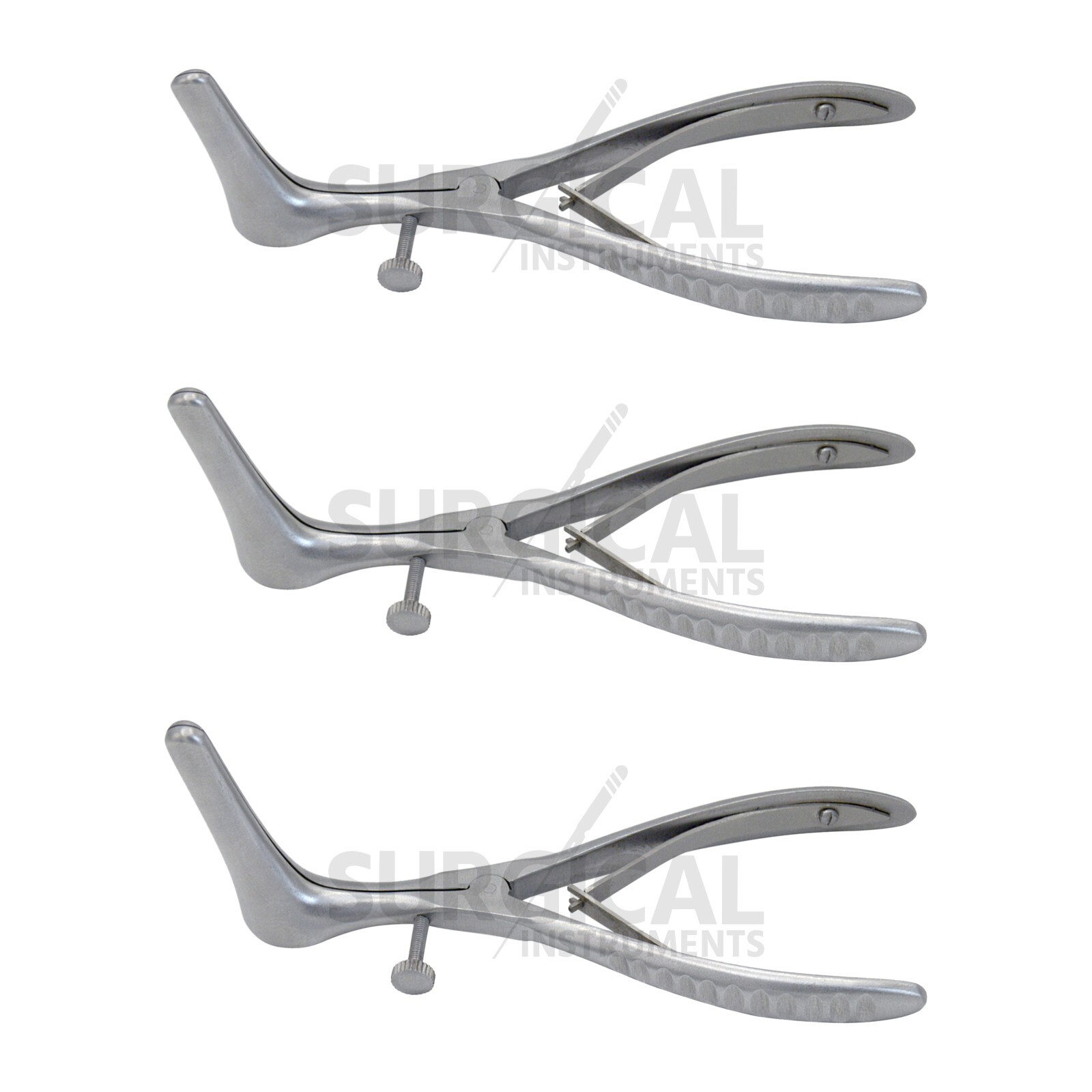 3 Pcs Set of Cottle Septum Nasal Speculum 6.00″ with Blade 35MM, 50MM, & 75MM