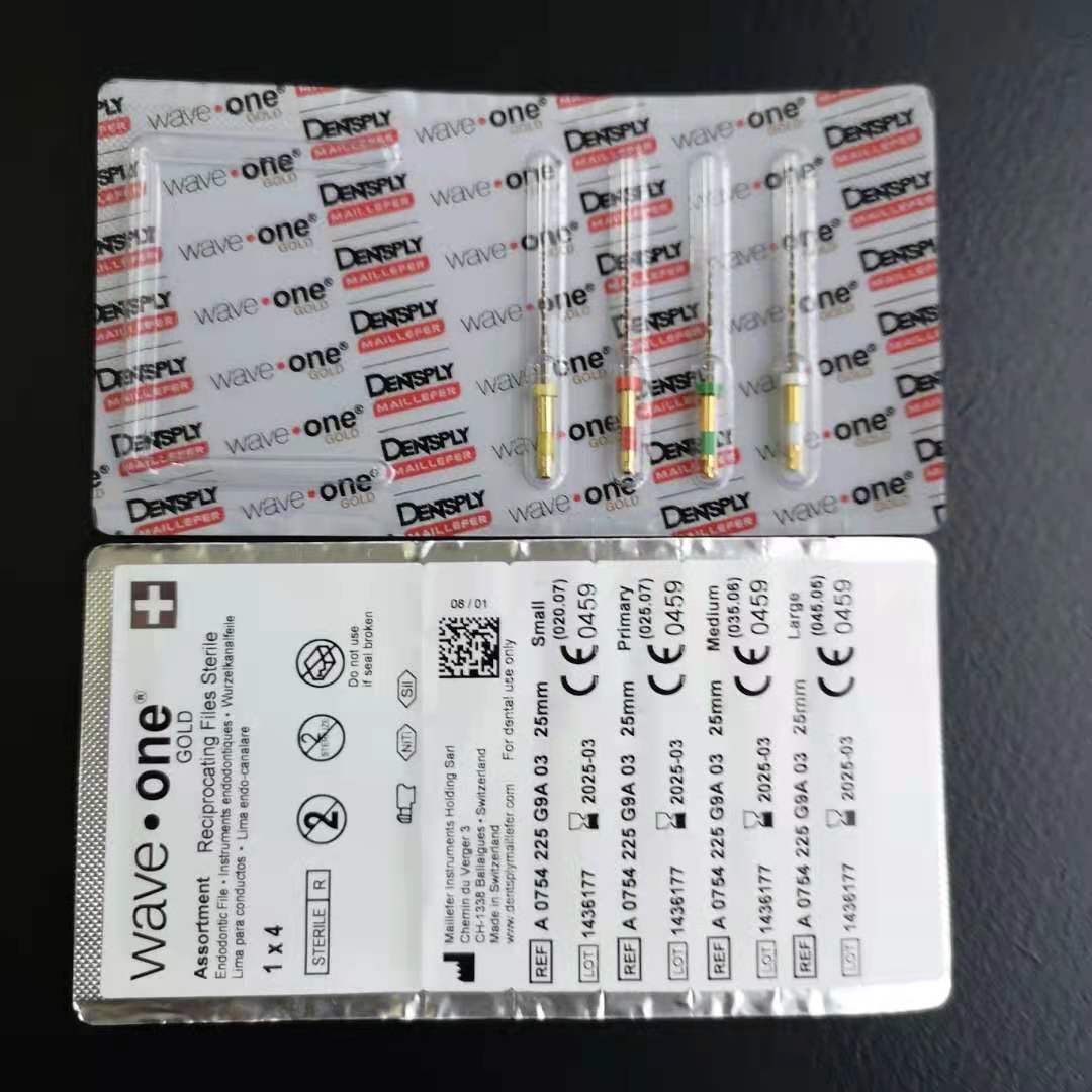 Waveone Gold Small, Primary, Medium, Large RECIPROCATING File Dentsply 25mm