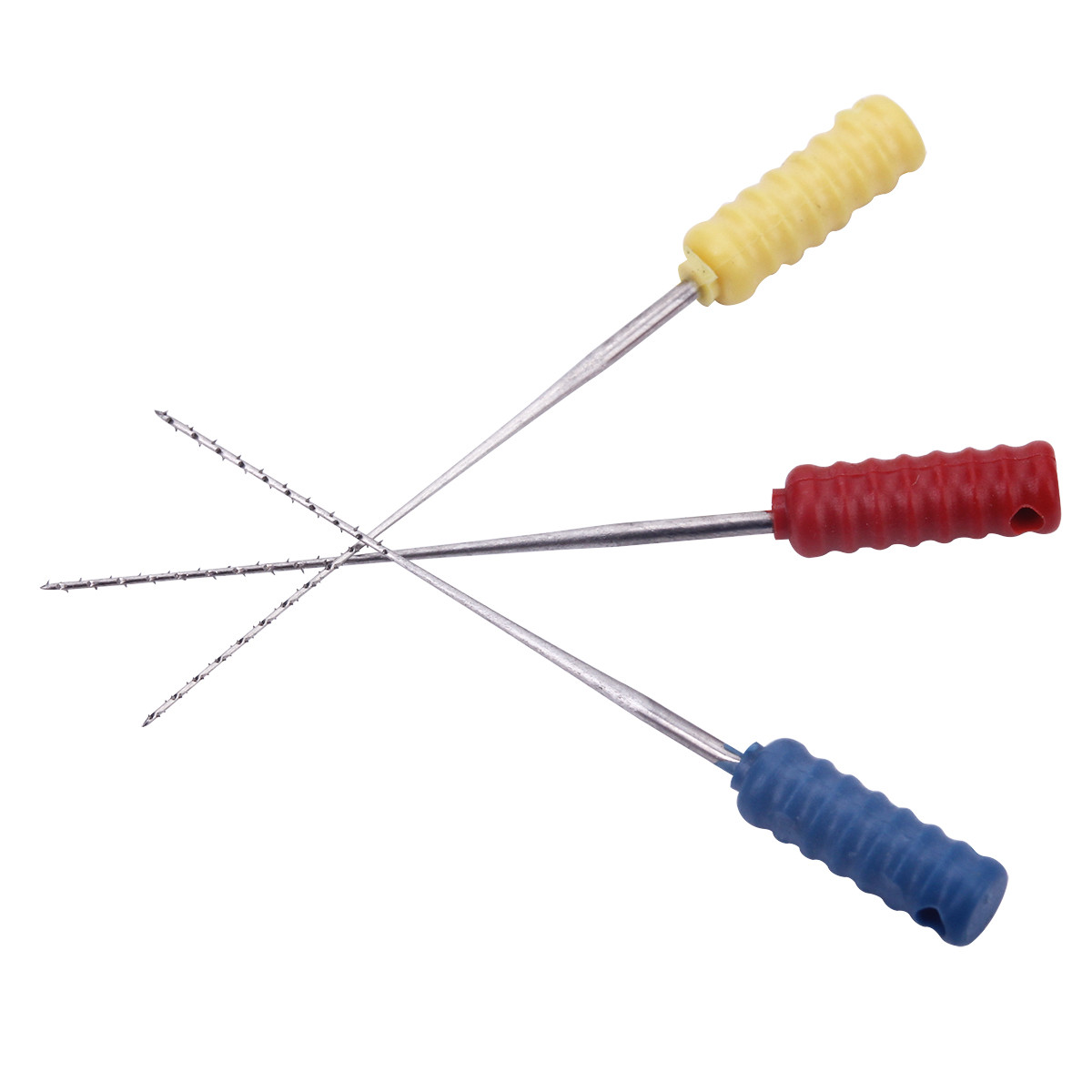 5 Packs Dental Endodontic Stainless Steel Barbed Broaches 25mm Endo Files Mixed
