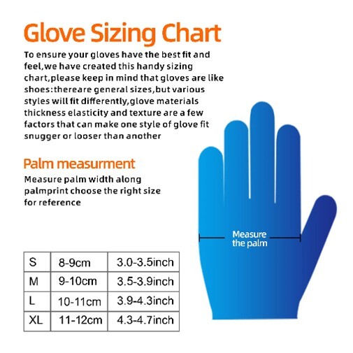 STANDARD Gloves Blue Nitrile Powder Free, Evergreen Supplies, 100ct, MEDIUM