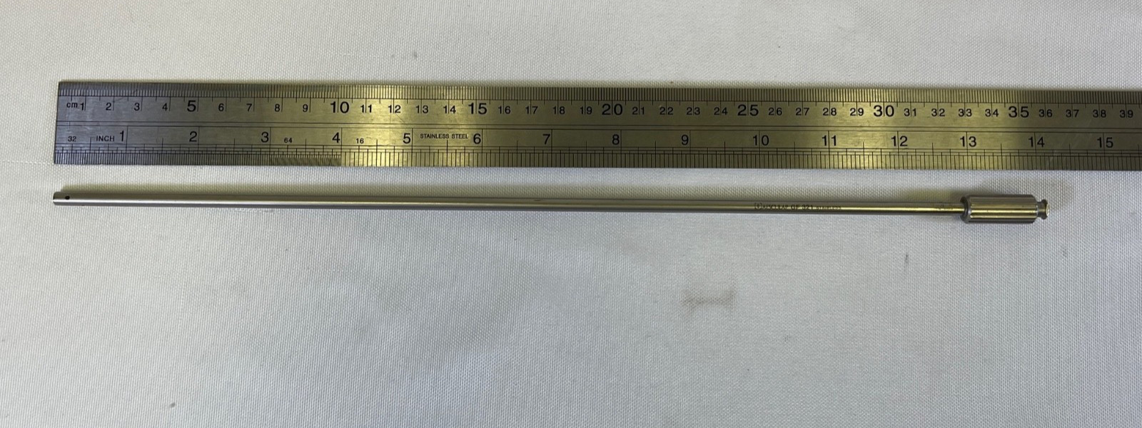 Aesculap GF321 Laparoscopic Suction & Irrigation Tube w/ Luer-Lock 5mm x 33cm