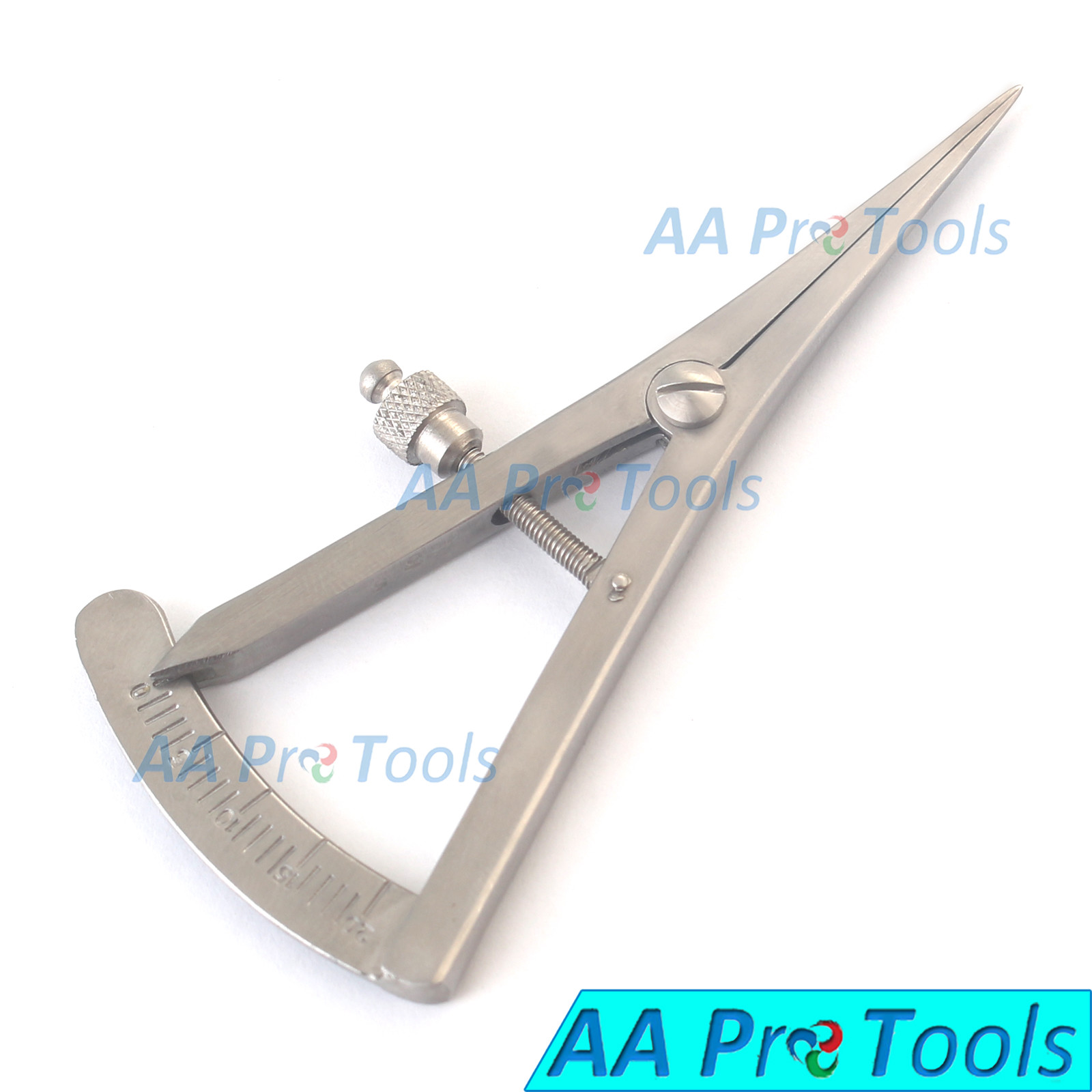 Castroviejo Caliper Curved & Straight 2 Pieces 0-20 MM 3.25″ (8.3cm)