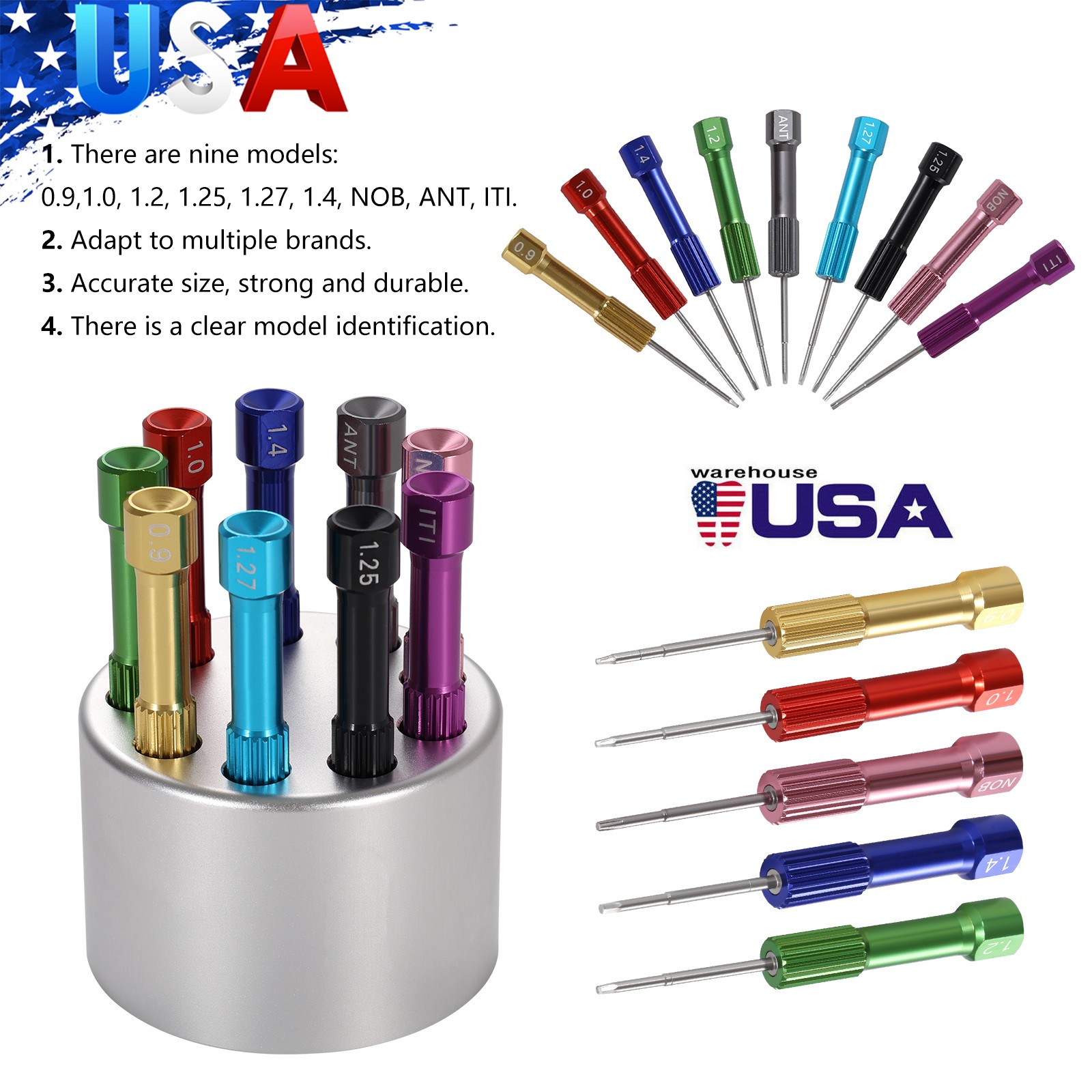 Electronic Dental Implant Universal Prosthetic Kit Torque Wrench 16 Screwdrivers