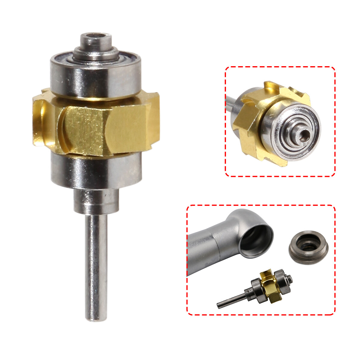 Dental Turbine Cartridge Rotor For KaV /NSK High Speed Standard (LED) Handpiece