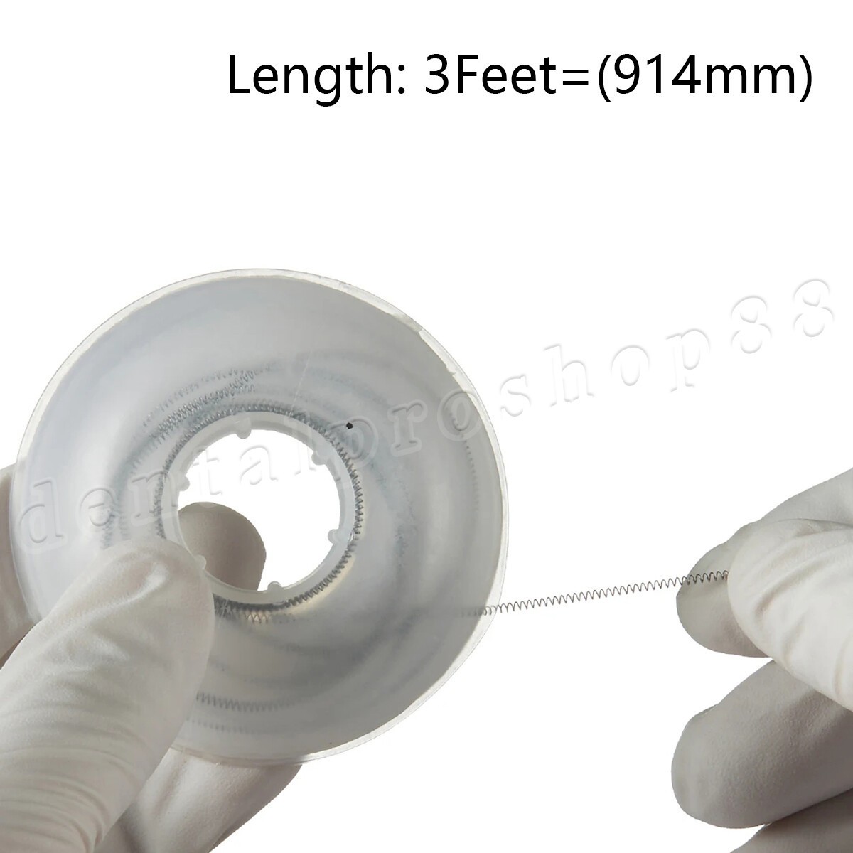 1 Roll Dental Ortho Niti Open Coil Spring 3 Feet Dia.012 *030 ” inch 914 mm