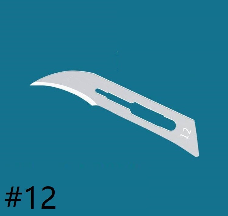 Sterile Surgical Carbon Steel Blades Scalpel Sterile Carbon Steel Surgical Blade