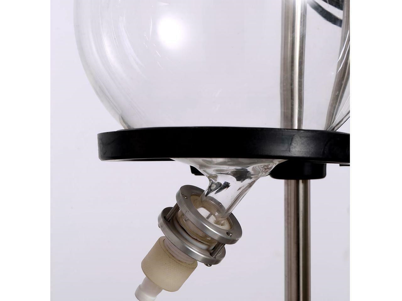 5L Rotary Evaporator Manual Lift Extraction Distiller Device 110V Rotavapor US