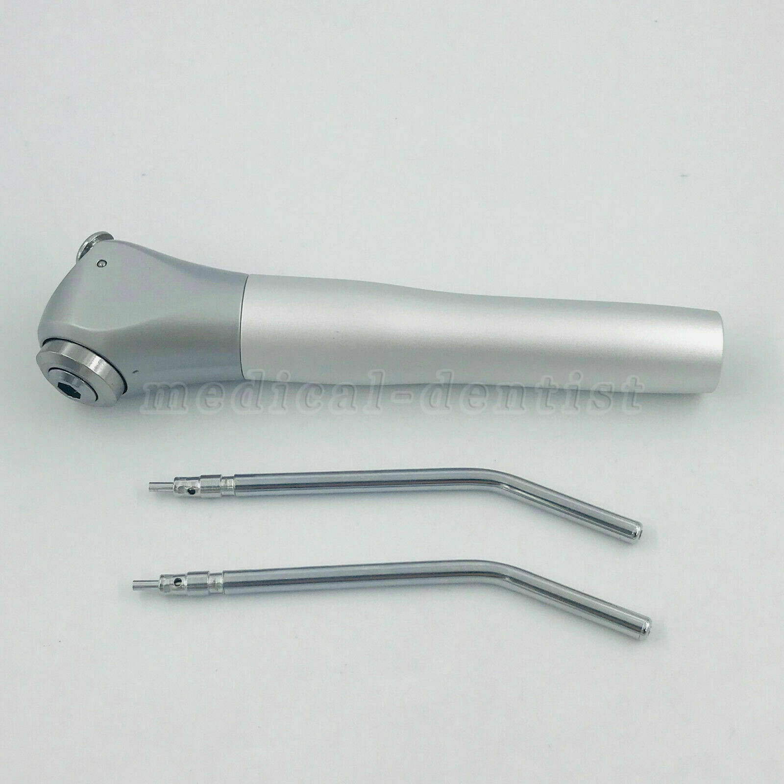 Dental 3 Way Air Water Spray Syringe Triple Syringe with 2 Nozzles Tips Tubes de