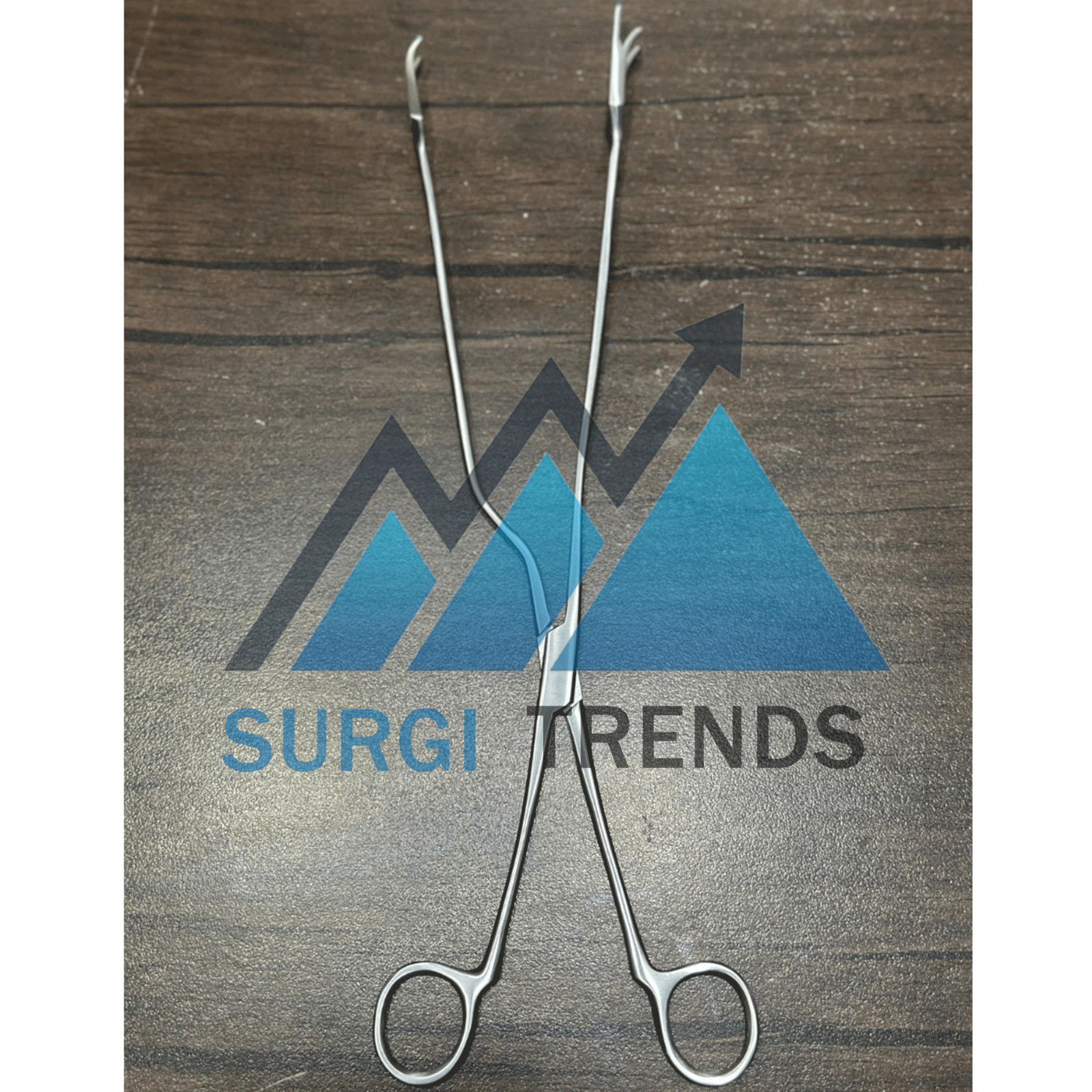 Lockwood Abdominal Flap Demarcator Forceps 32cm 2 Pcs Surgical Instruments
