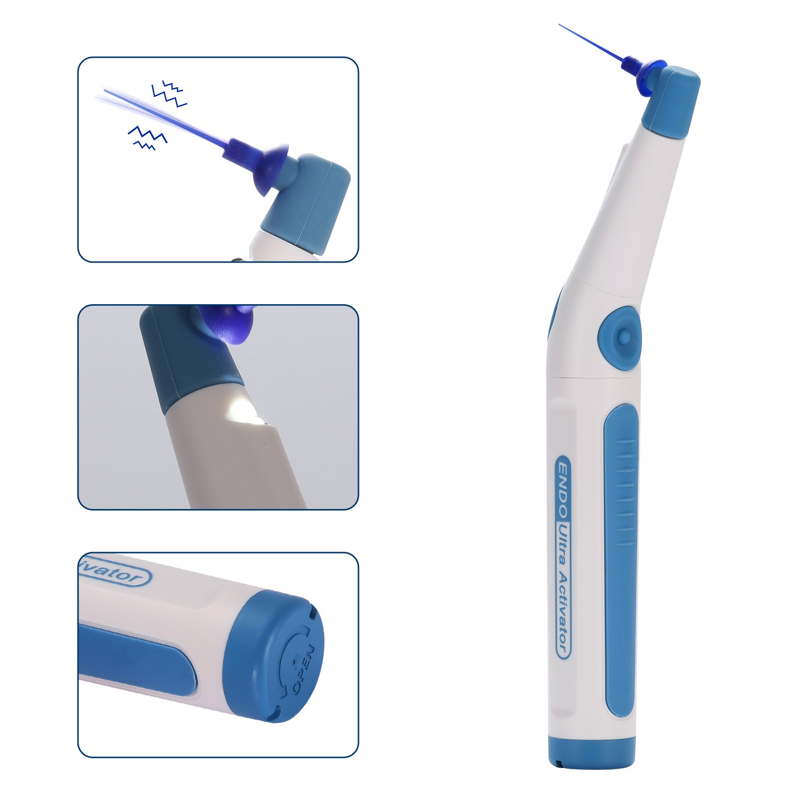 Dental LED Endo Ultrasonic Sonic Activator Root Canal Irrigator + 150Tips Free