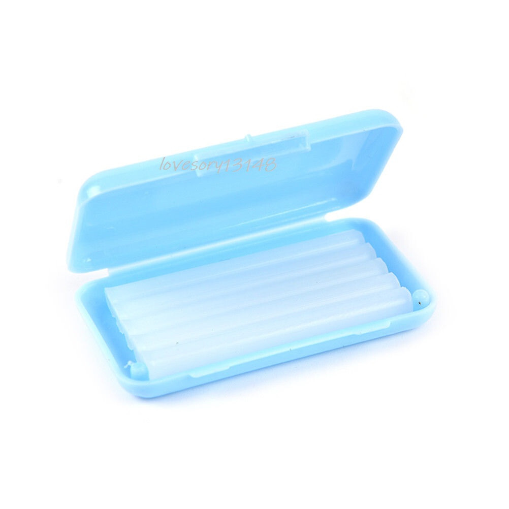 20 Packs Dental Orthodontics Wax Blue Mint Scent For Braces Gum Irritation