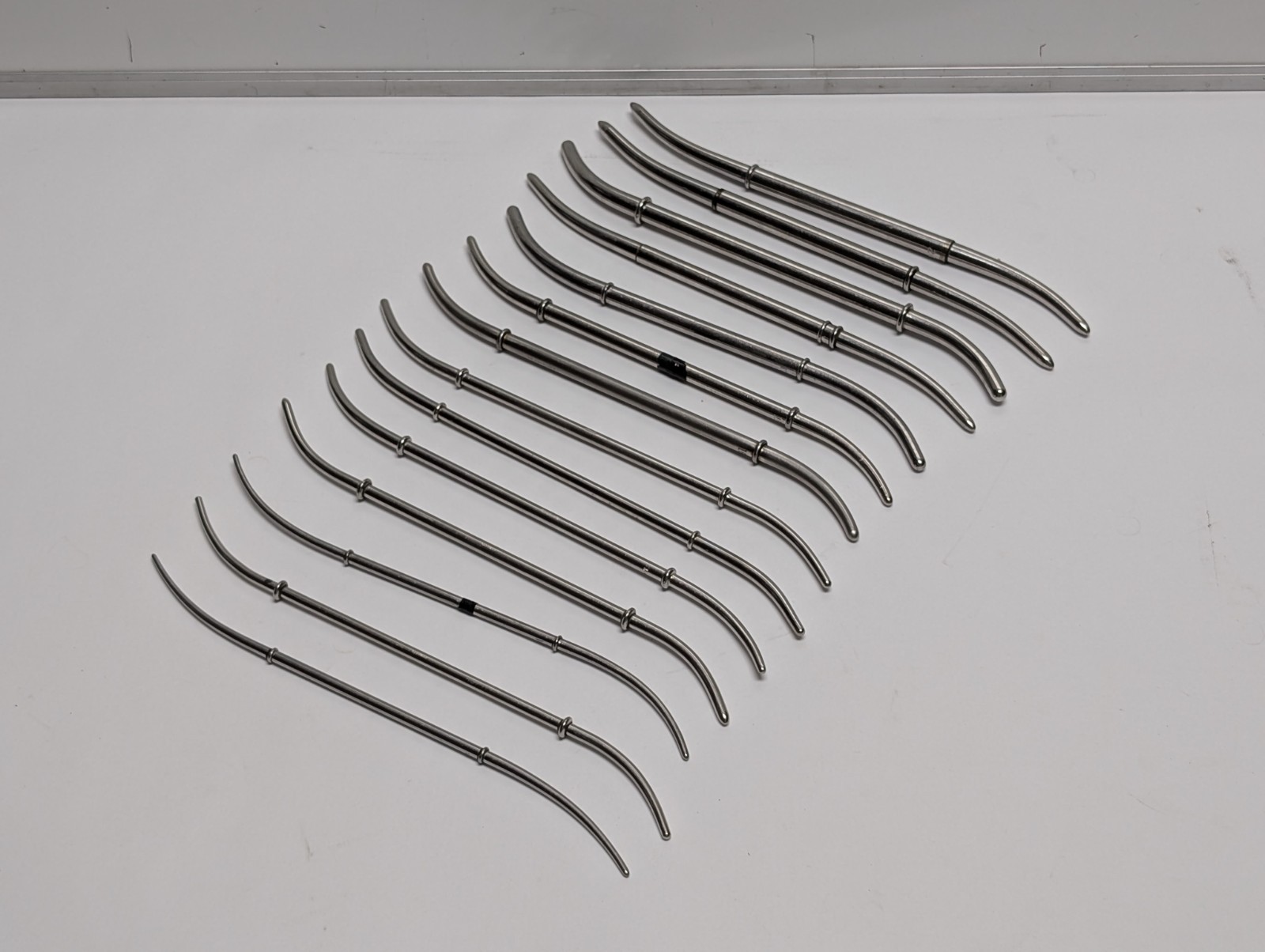 14 pcs. SKLAR MISDOM-FRANK HASLAM Hank Uterine Dilator Double Ended (USED).