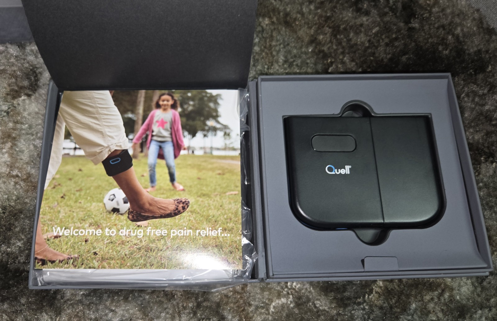 QUELL Wearable Pain Relief NeuroMetrix QE-SYS Untested NEW OPEN BOX